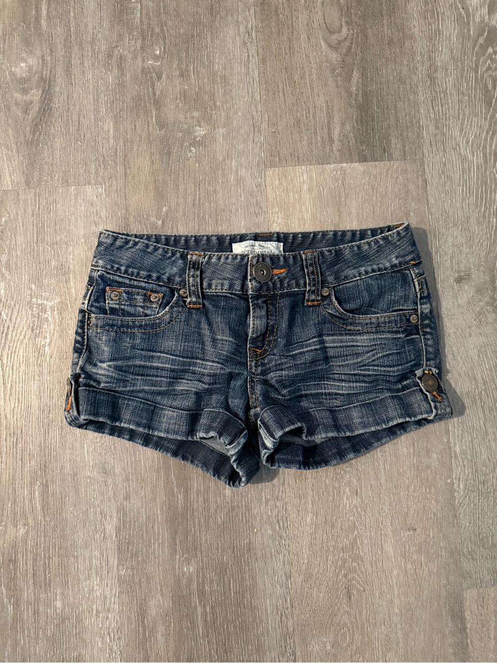 Vintage Denim Micro Shorts